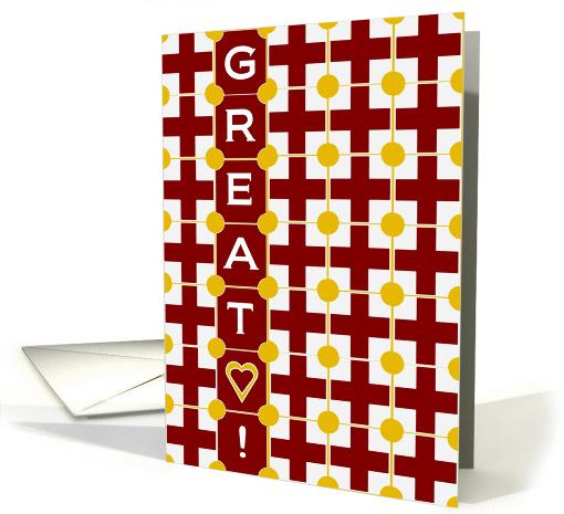 Great Heart! - Any Helpful Medical Staff Thank You card (921062)