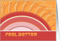 Bright Sunny Feel Better card