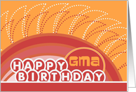 A Birthday Wish for Sunny Tomorrows Warming Their Heart - Grandma card