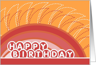 A Birthday Wish for Sunny Tomorrows Warming Their Heart - Daughter card