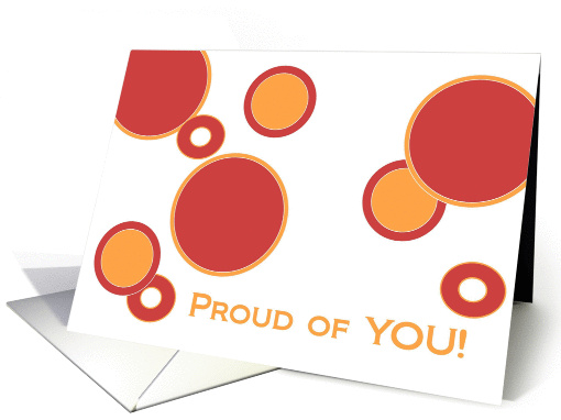 Proud of You for Academic Accolades - Congratulations card (927770)