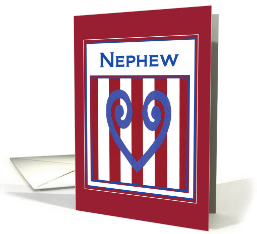 Nephew - Great American - Happy Birthday card (934555)