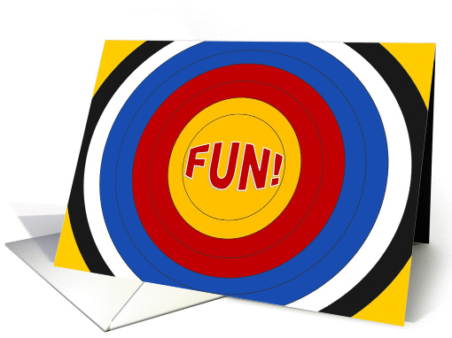 Target Fun - Thank You for Sharing Your Vacation with Us card (935060)