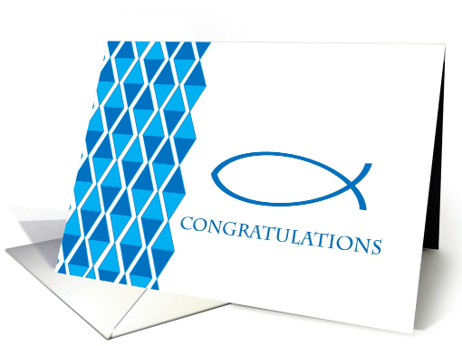 Congratulations on Church Confirmation - Christian Symbol card