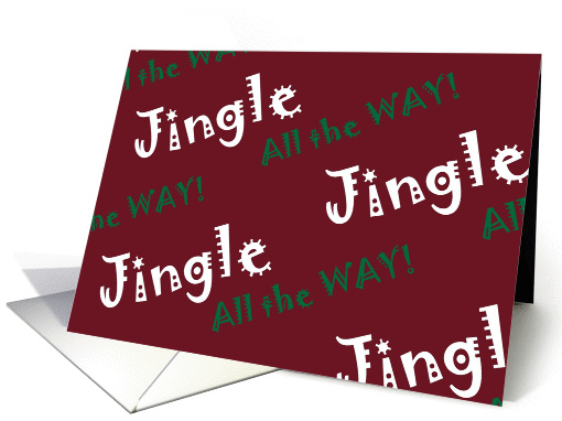Jingle All the Way! Breakfast with Santa Invitation card (961589)