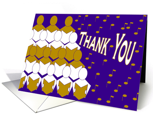 Musical Coach - Thank You! card (978635)