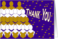 Musical Coach - Thank You! card
