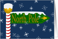 North Pole - Kid in All of Us - Christmas Card