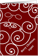 Logan - Merry Christmas Letter from Santa card