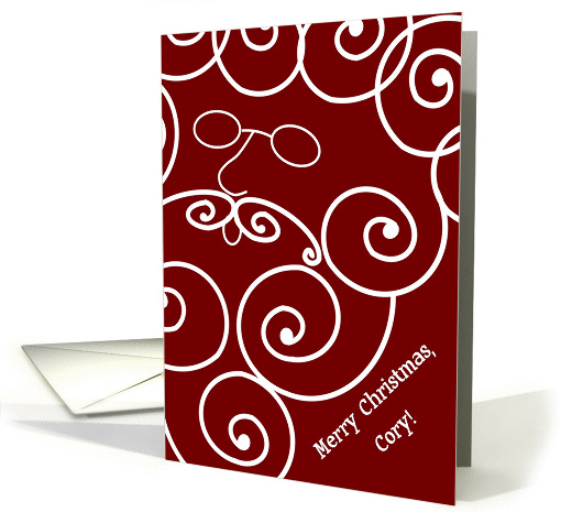 Cory - Merry Christmas Letter from Santa card (984825)