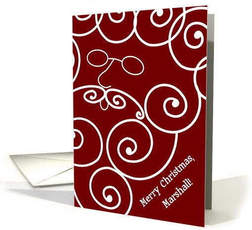 Marshall - Merry Christmas Letter from Santa card (985289)