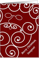 Imogene - Merry Christmas Letter from Santa card