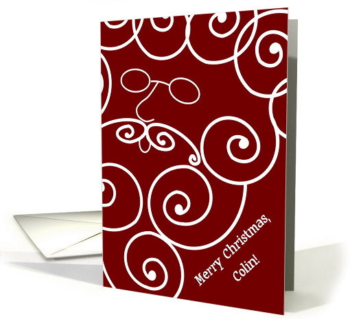 Colin - Merry Christmas Letter from Santa card (987519)