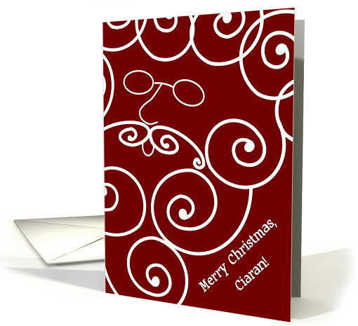 Ciaran - Merry Christmas Letter from Santa card (987533)