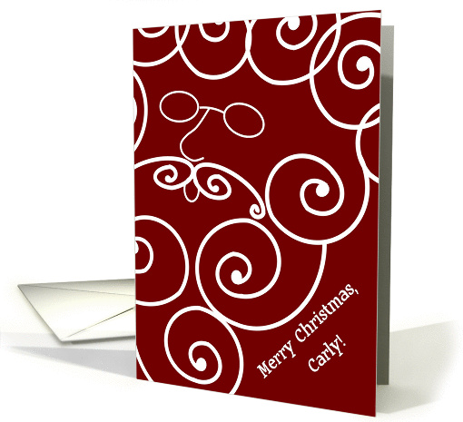 Carly - Merry Christmas Letter from Santa card (987569)