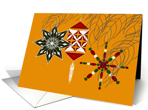 May the Spirit of Season Decorate Your Heart - Merry Christmas card