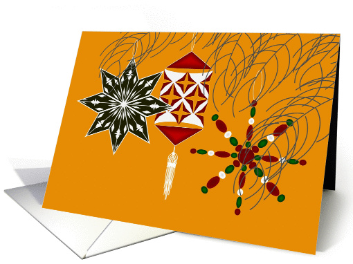 Thank you for Lovely Christmas Gift & Friendship card (996595)