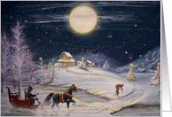 Going Home Yule CARD
