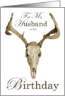 Happy Birthday Husband Buck card