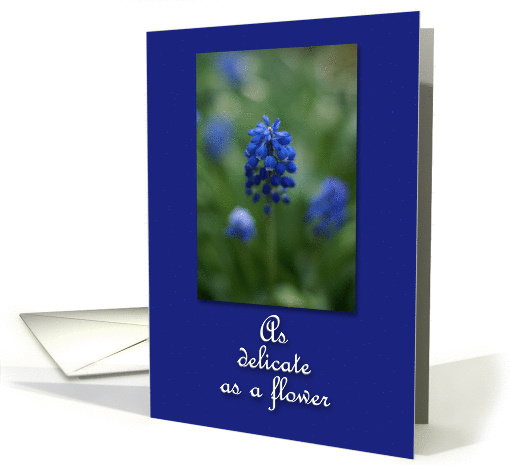 Happy Birthday Palindrome 11-11 As delicate as a flower card (832355)