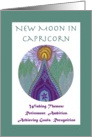 New Moon in Capricorn Wishing Themes card