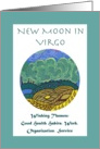 New Moon in Virgo Wishing Themes card