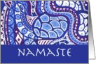 Namaste New Age Hello Artwork Clarity card