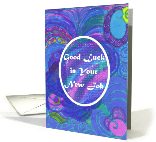 Good Luck in Your New Job Success With Flying Colors card (1074012)
