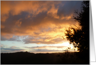 Spending time with you is as beautiful as the sky Encouragement card