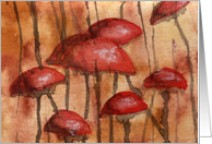Mushrooms #12 - Blank Note Card
