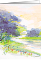 watercolor landscaps