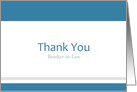 Thank you, customize relation, blank inside for hand written thank you card