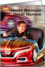 Birthday for Great Nephew, Zooming ahead to 11 years old card
