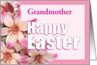Easter Lilies and Greeting for Grandmother or any relationship card
