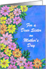 Mother’s Day Wishes with Colorful Flowers - Customize for any Relation card