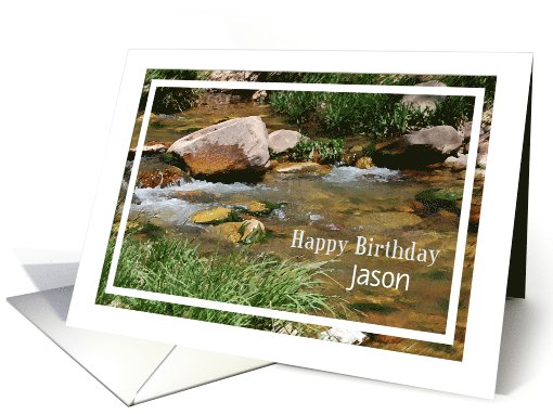 Relax and enjoy your birthday - Customize name card (1108298)