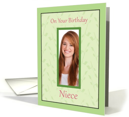 Birthday for Niece photocard card (1122706)