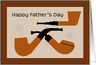 Father’s Day wishes for a pipe smoker card