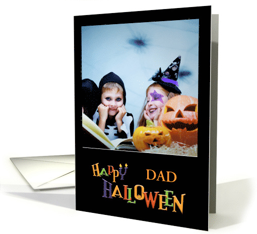 Colorful Happy Halloween Photocard custom relationship card (1381340)