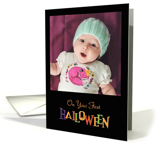 Colorful First Halloween Photocard card (1381360)