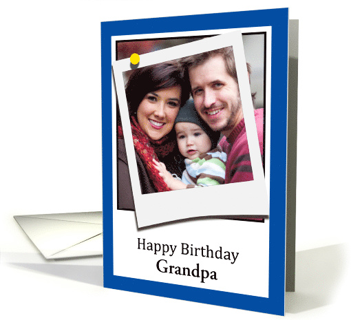 Happy Birthday fun double-take photocard to customize card (1381462)