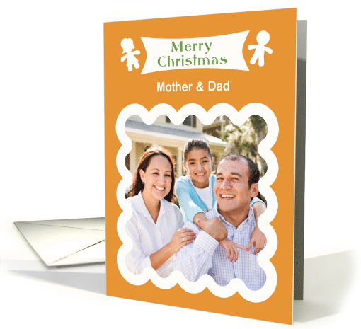 Merry Christmas photocard for Mother and Dad or customize... (1381856)