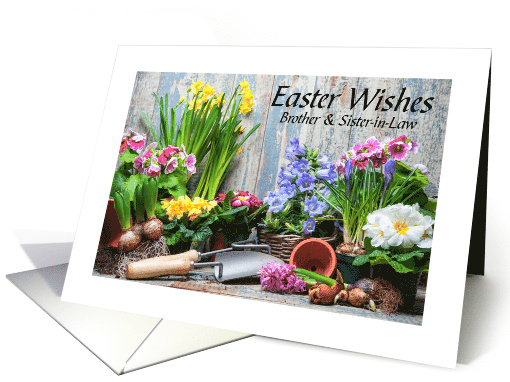 Spring planting brings Easter wishes for Brother and... (1515446)
