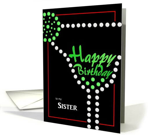 Happy Birthday - Margarita - to my Sister card (814457)