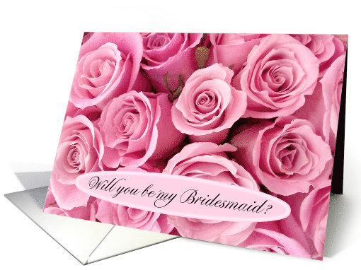 Will you be my Bridesmaid? card (774644)