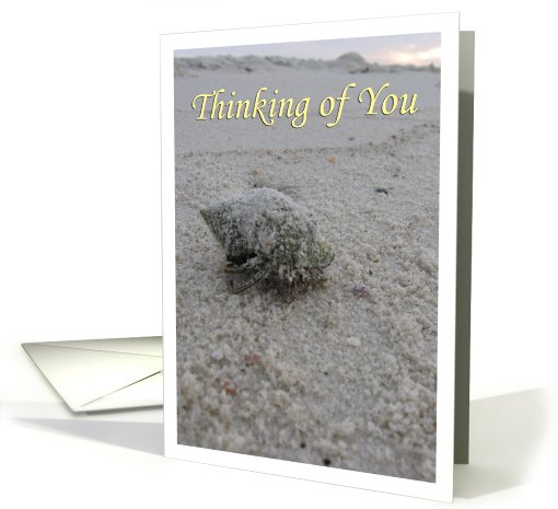 Beach Scene - Thinking of You card (782832)