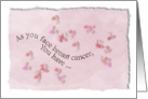 As you face breast cancer, you have the right to ... card