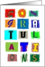 Congratulations on your High School Graduation card