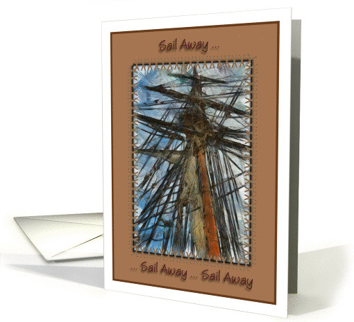 Sail away, sail away during prostate cancer card (889582)