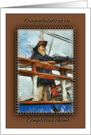 Congratulations on completing chemotherapy treatments card